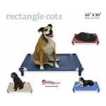 4Legs4Pets Rectangle Pet Dog Cot in 40x30